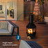 Camino Chiminea with Log Store - Black
